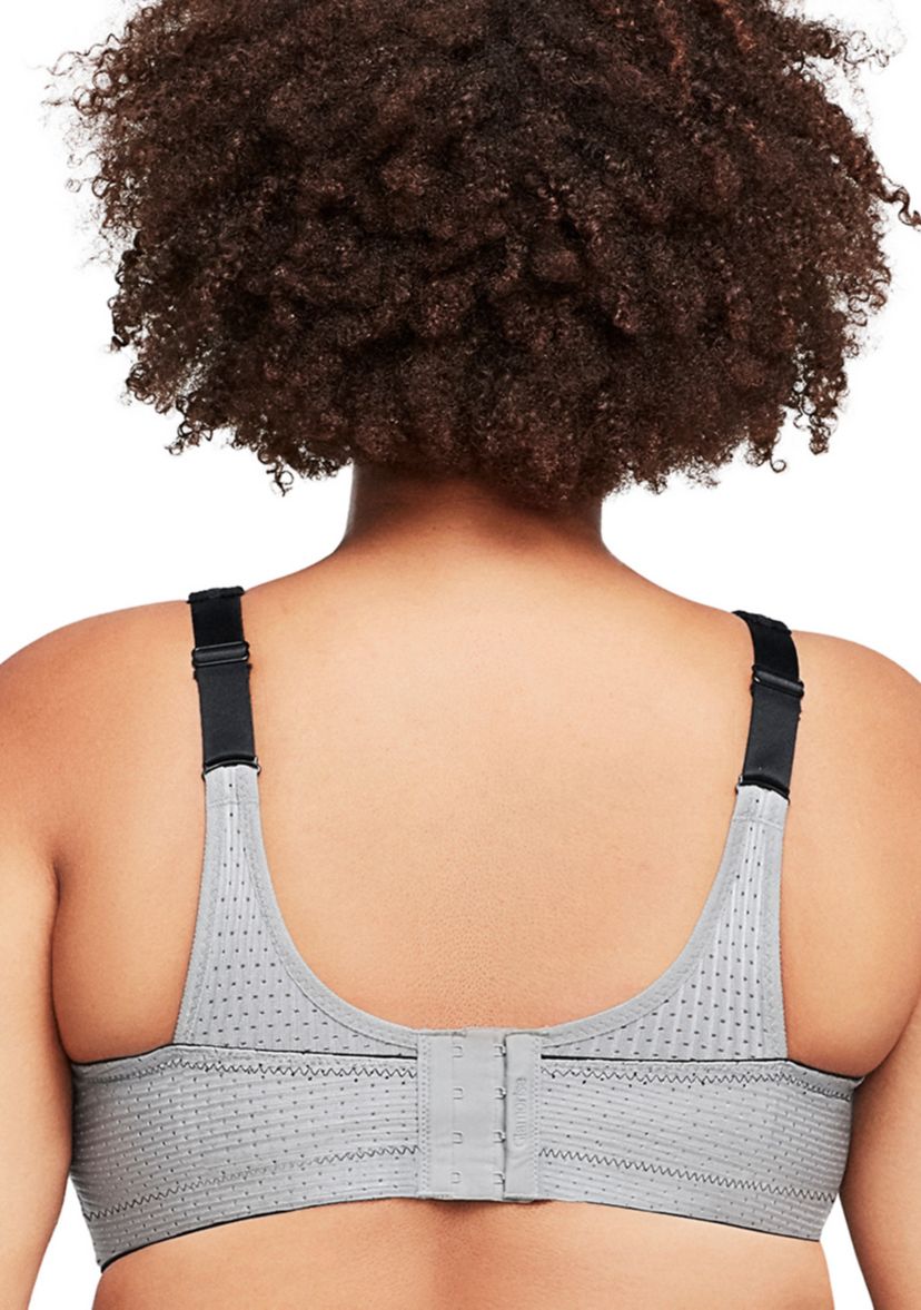 Full Figure Plus Size Custom Control Sports Bra Wirefree #1166