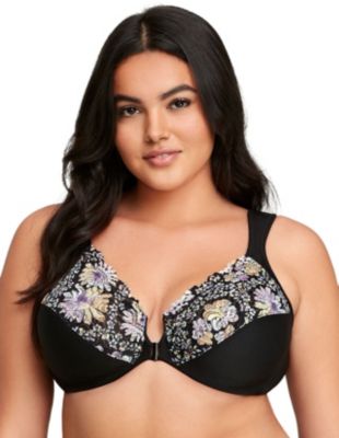 Glamorise Full Figure Wonderwire Front Close Bra 1245 Full