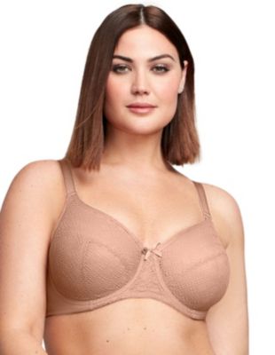 Full Figure Plus Size Lace Comfort Wonderwire Bra Underwire #9855