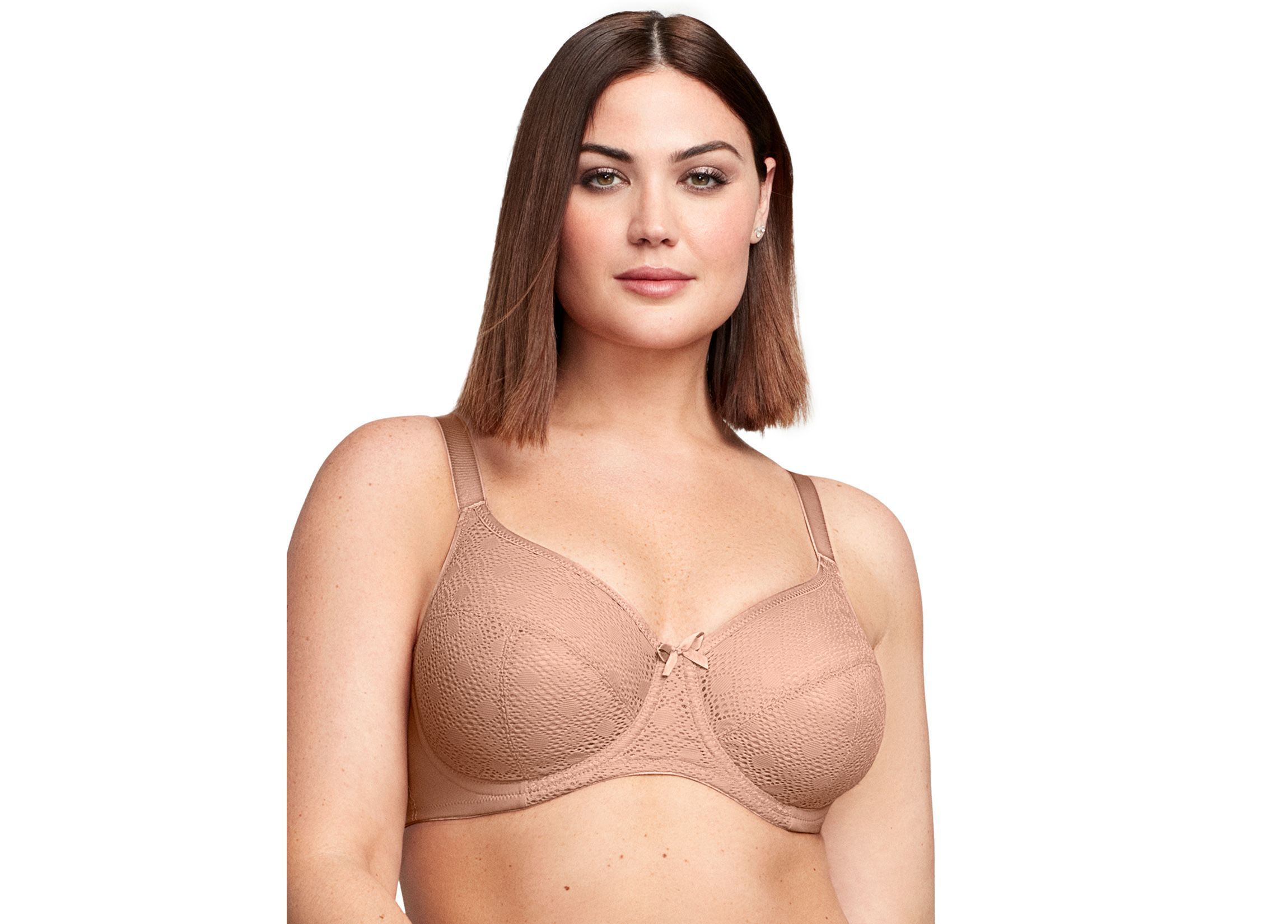 Full Figure Plus Size Lace Comfort WonderWire Bra Underwire #9855