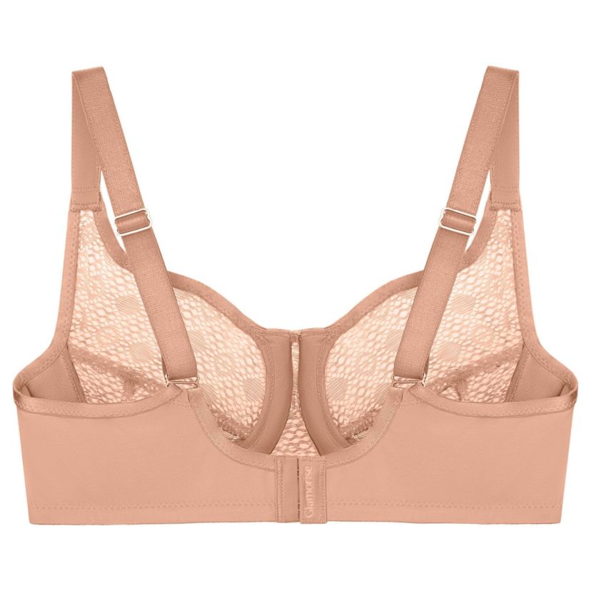 Full Figure Plus Size Lace Comfort WonderWire Bra Underwire #9855