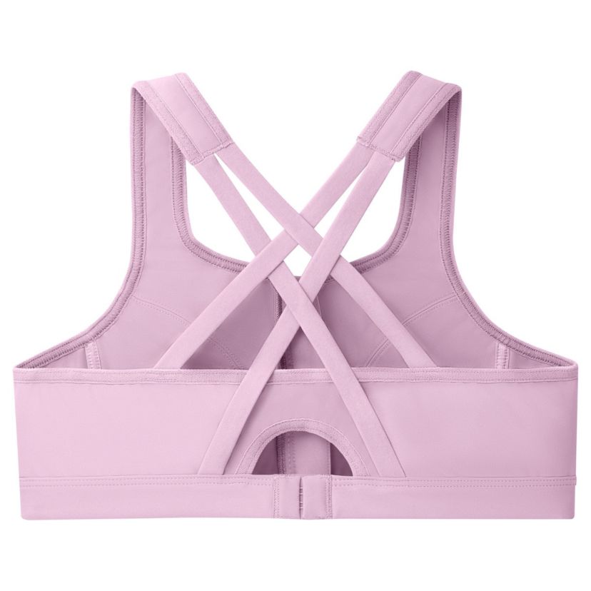 Full Figure Plus Size Zip Up Front-Closure Sports Bra Wirefree #9266