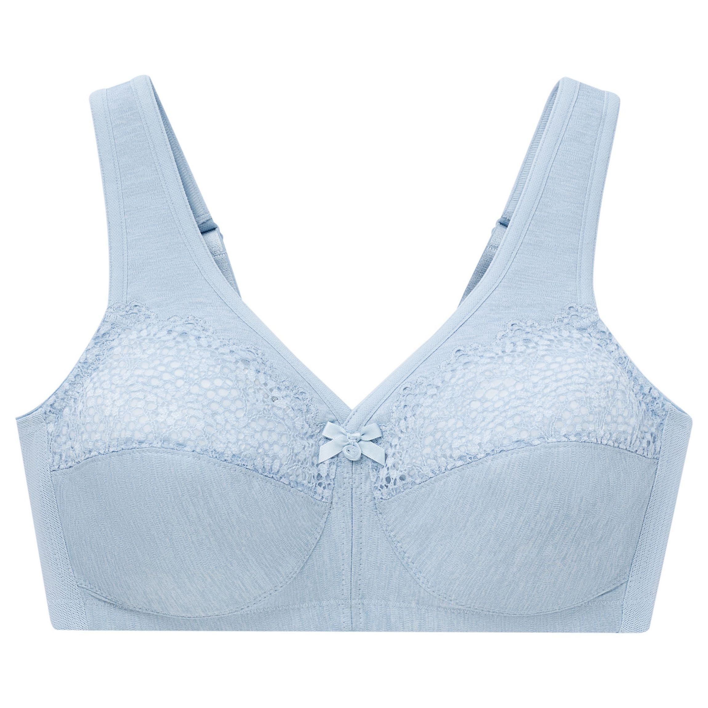 Full Figure Plus Size MagicLift Moisture Control Bra Wirefree #1064