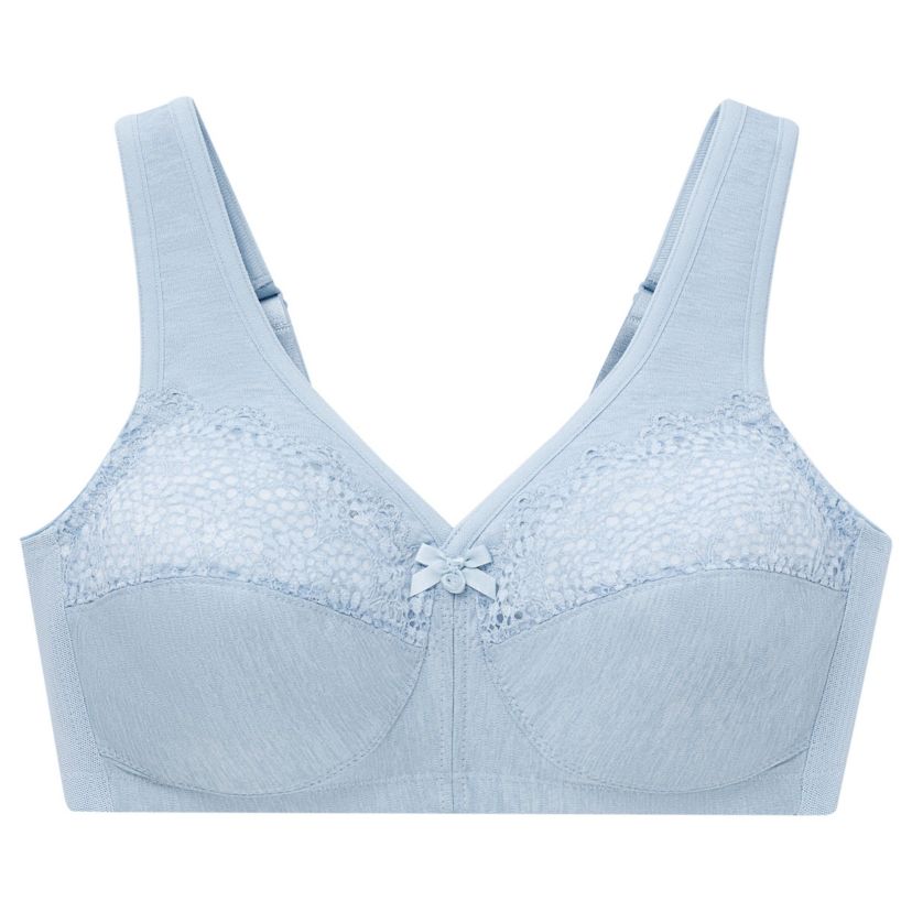 Full Figure Plus Size MagicLift Moisture Control Bra Wirefree #1064
