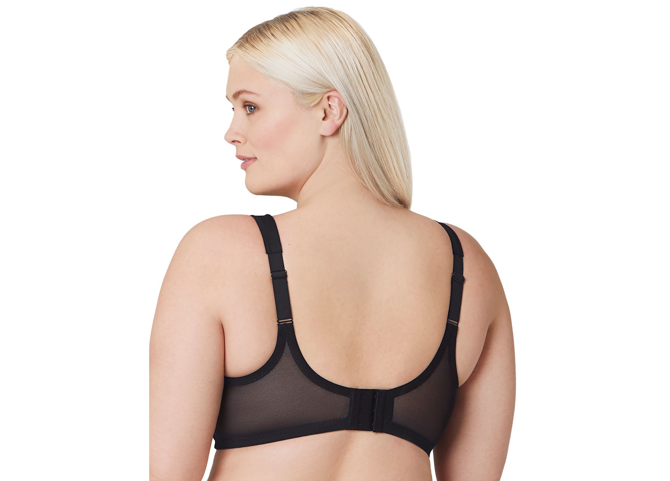 Full Figure Plus Size MagicLift Natural Shape Support Bra Wirefree #1010