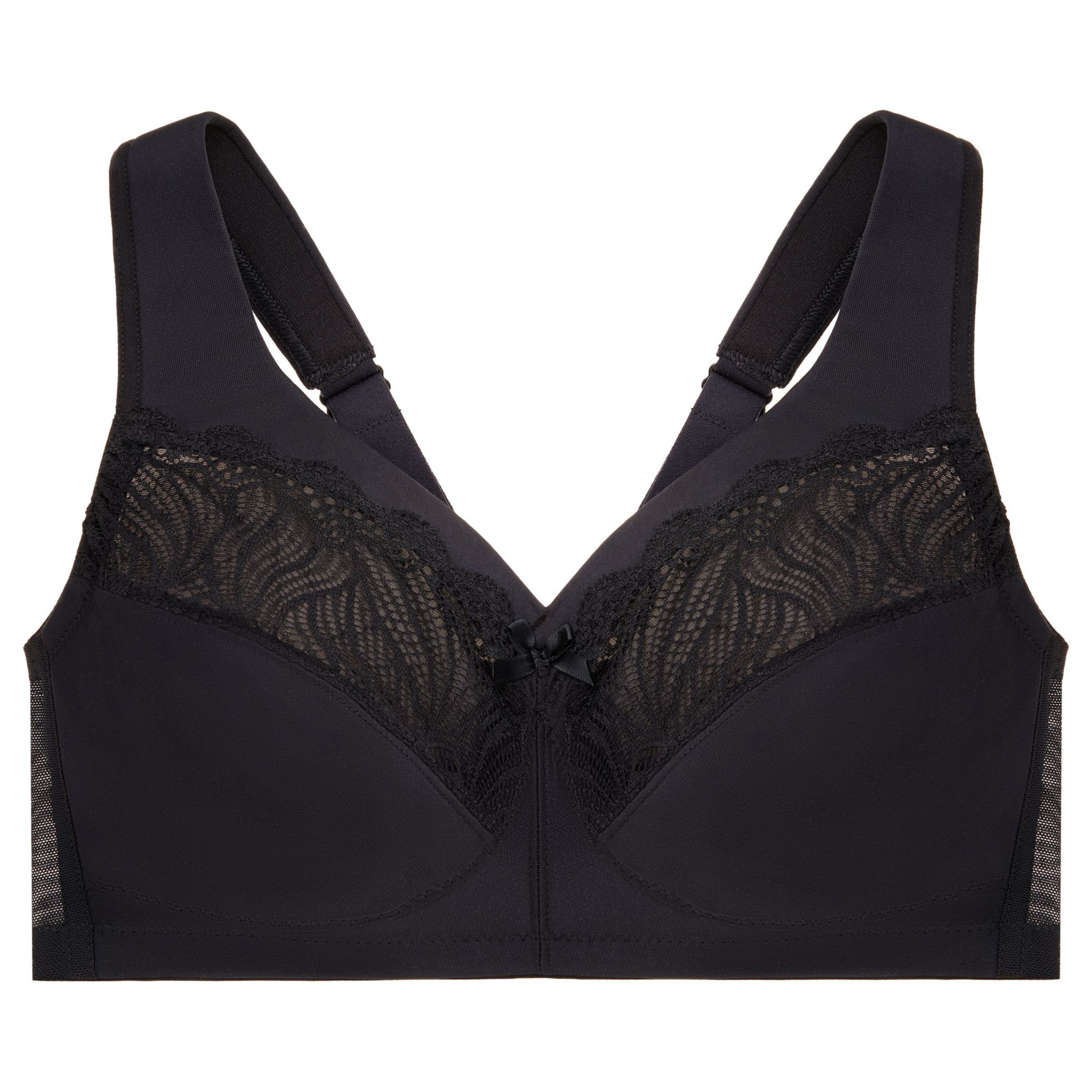 Full Figure Plus Size MagicLift Natural Shape Support Bra Wirefree #1010
