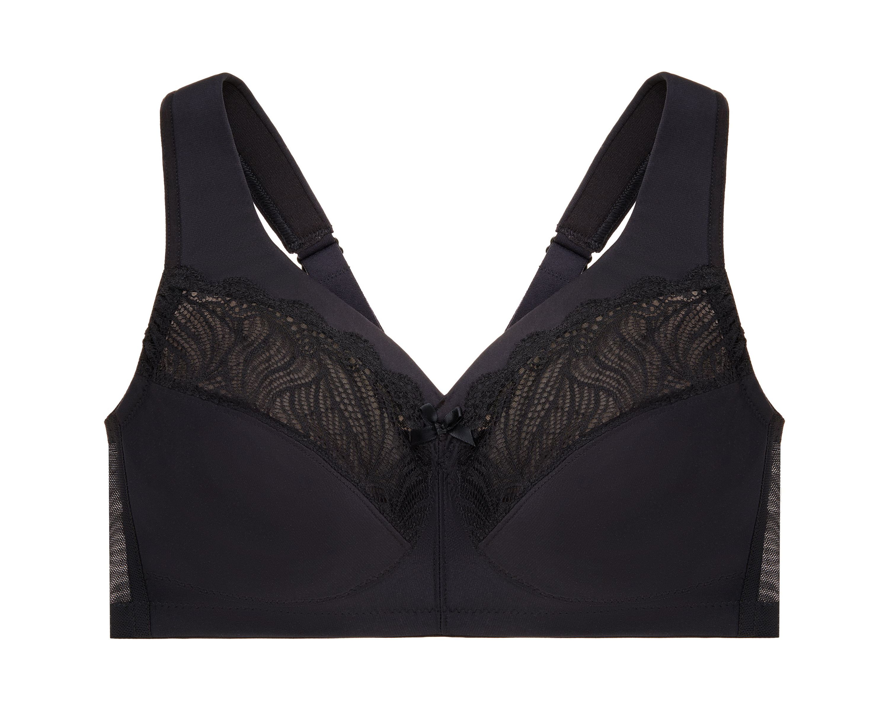 Full Figure Plus Size MagicLift Natural Shape Support Bra Wirefree #1010