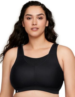  Full Figure Plus Size No-Bounce Camisole Sports Bra