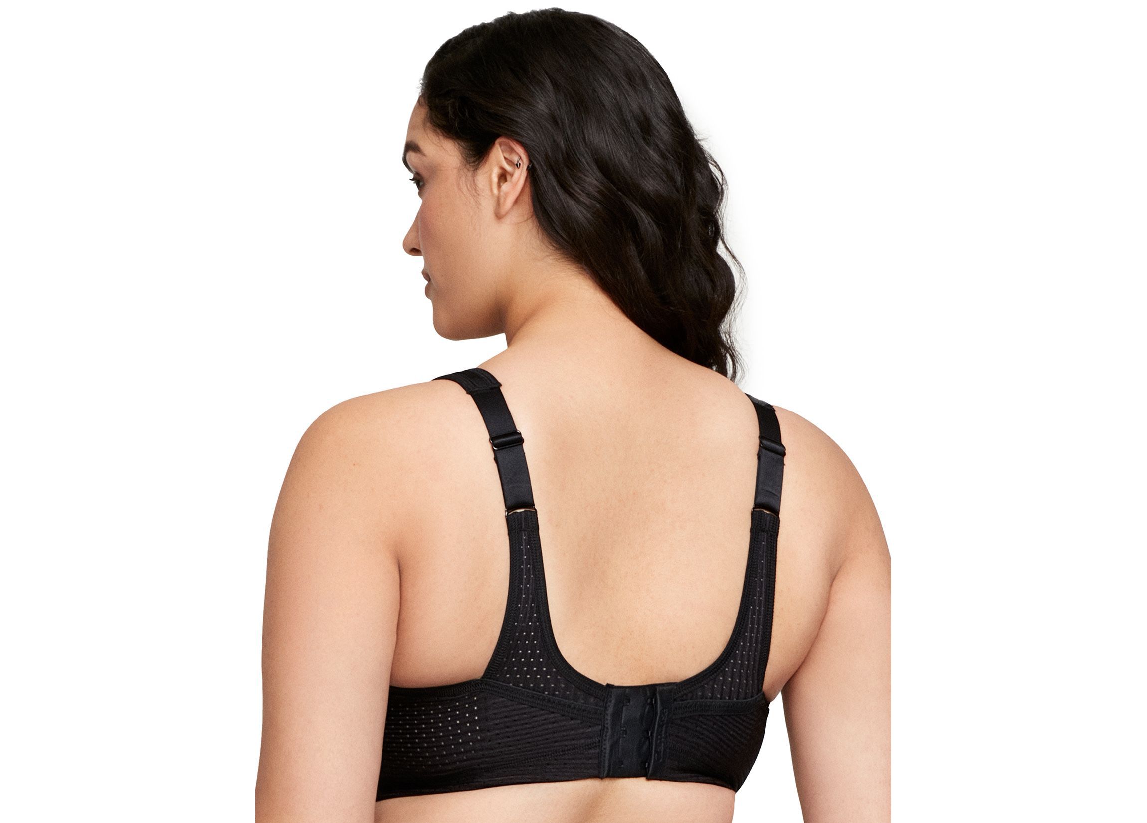 Full Figure Plus Size No-Bounce Camisole Elite Sports Bra Wirefree #1067