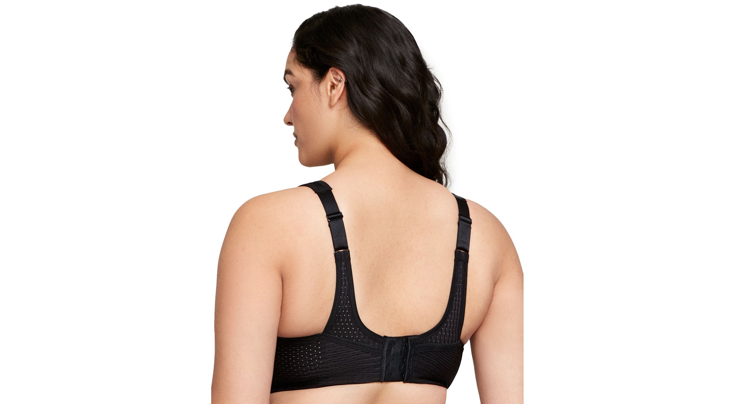 Full Figure Plus Size No-Bounce Camisole Elite Sports Bra Wirefree #1067