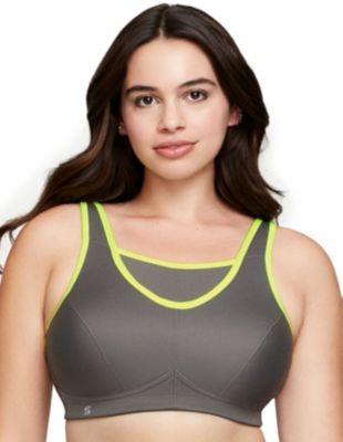 Glamorise Women's Full Figure Plus Size No-Bounce Camisole Sports Bra Wirefree #1066, 50F -  0889902063265