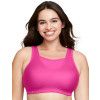 Glamorise Women's Full Figure Plus Size No-Bounce Camisole Sports Bra Wirefree #1066, 42D -  0889902086691