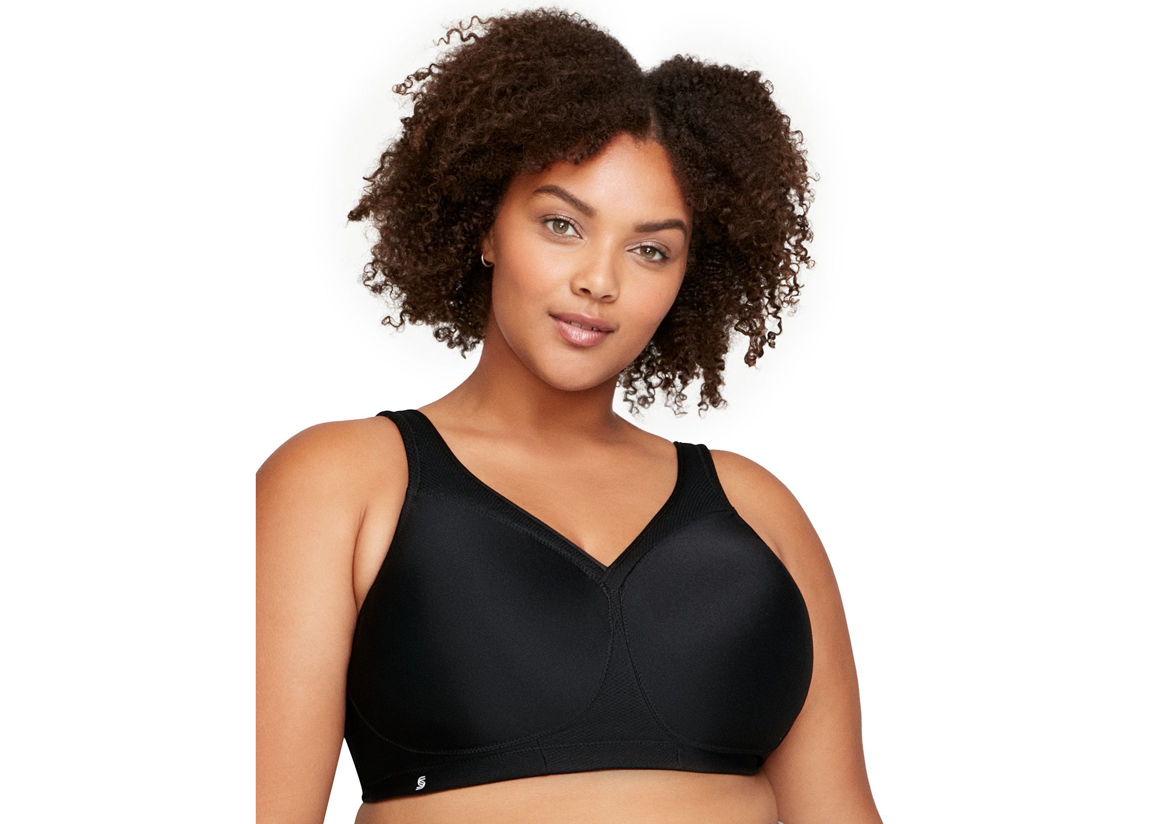 Full Figure Plus Size MagicLift Seamless Sports Bra Wirefree #1006