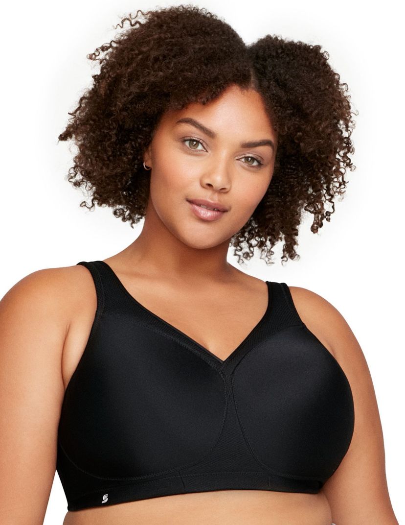 Full Figure Plus Size MagicLift Seamless Sports Bra Wirefree #1006