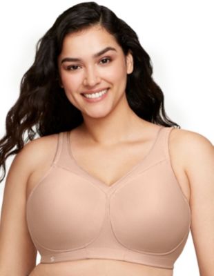 Full Figure Plus Size MagicLift Seamless Sports Bra Wirefree #1006