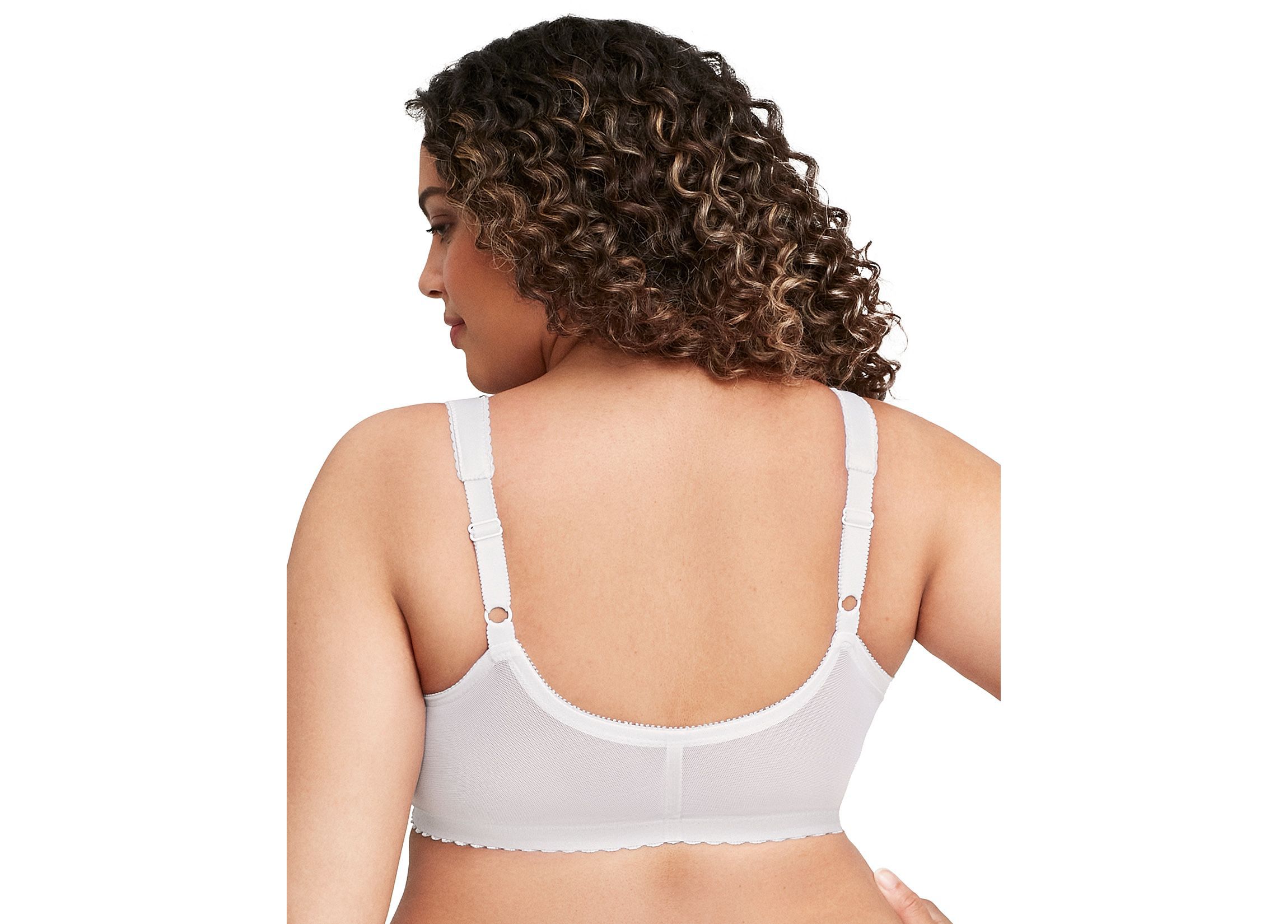 Full Figure Plus Size MagicLift Front-Closure Support Bra Wirefree #1200
