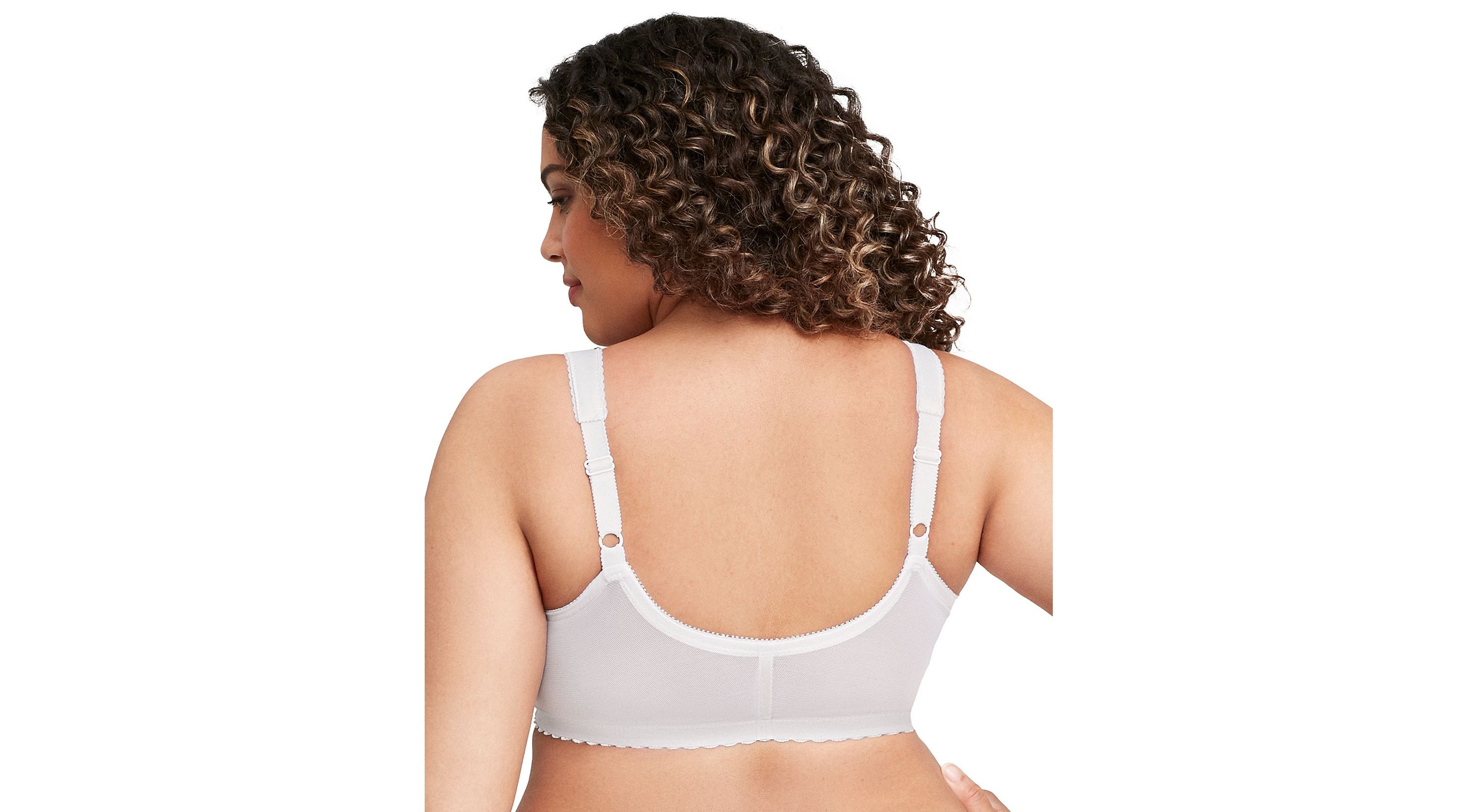Full Figure Plus Size MagicLift Front-Closure Support Bra Wirefree #1200