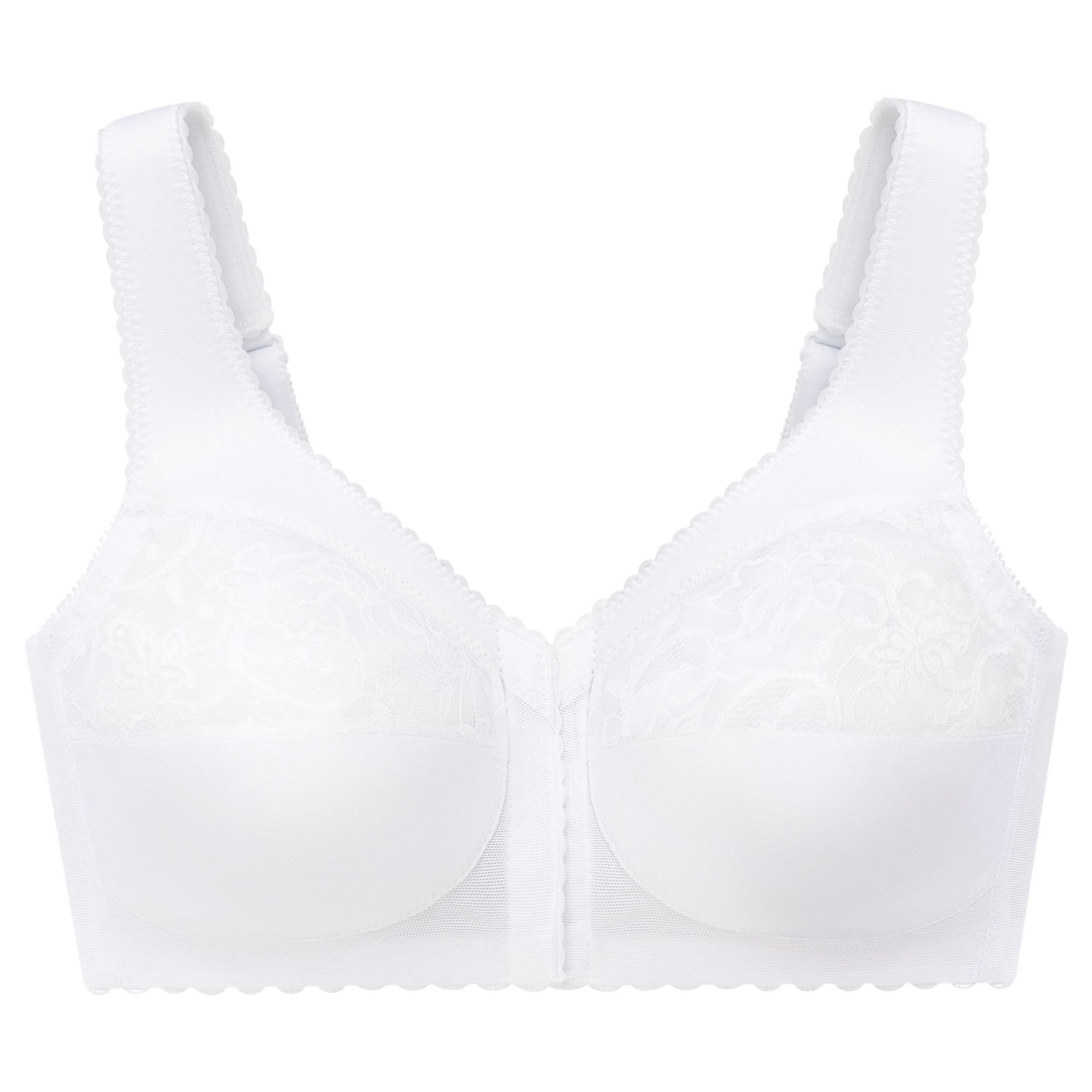 Full Figure Plus Size MagicLift Front-Closure Support Bra Wirefree #1200