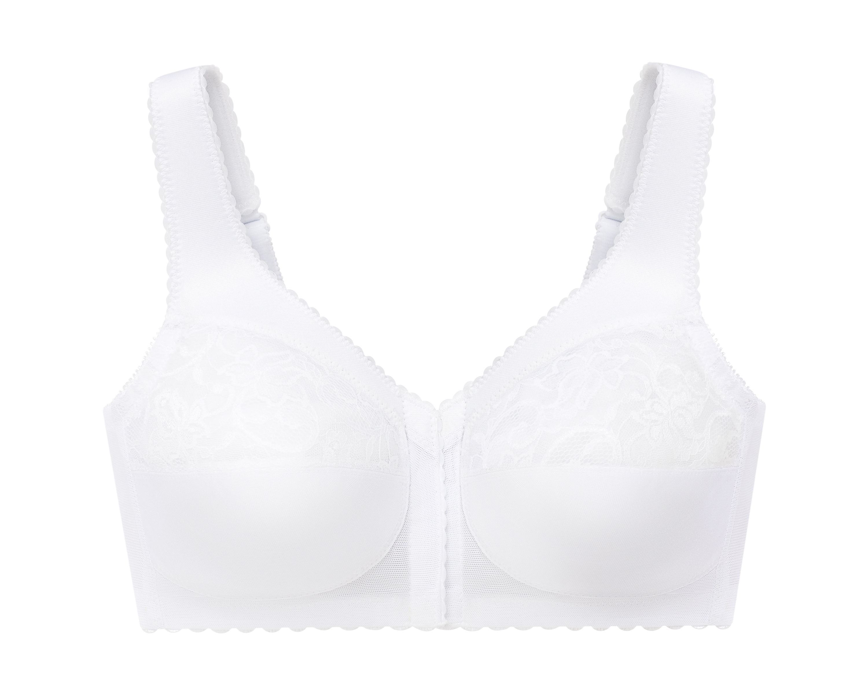 Full Figure Plus Size MagicLift Front-Closure Support Bra Wirefree #1200