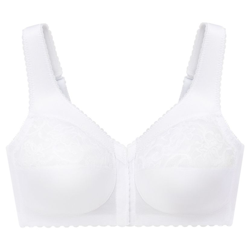 Full Figure Plus Size MagicLift Front-Closure Support Bra Wirefree #1200