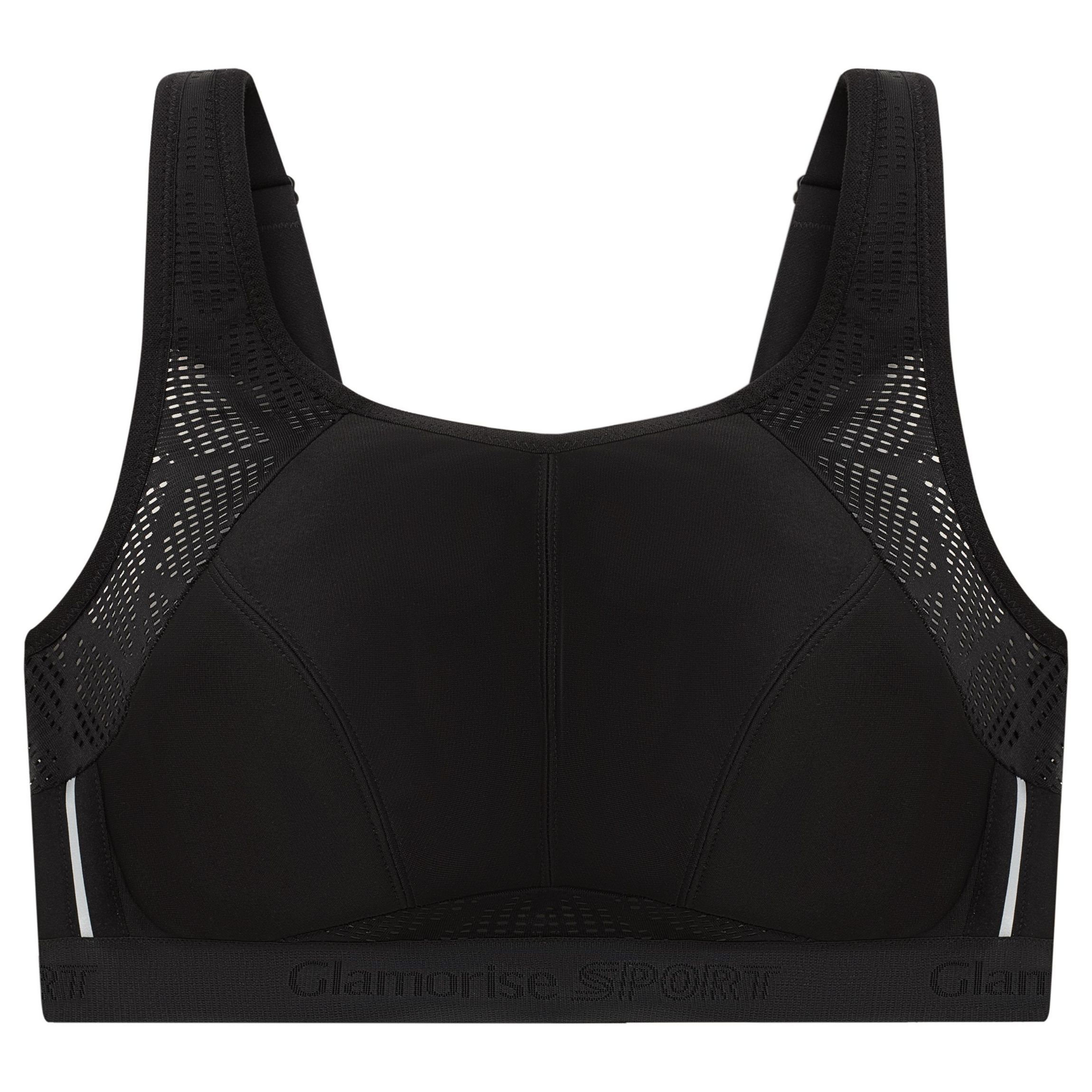Full Figure Plus Size No-Sweat Mesh Sports Bra Wirefree #1068