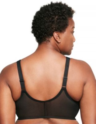 Glamorise Women's Plus Size MagicLift Natural Shape Bra Wirefree #1210,  Black, 38B : : Clothing, Shoes & Accessories