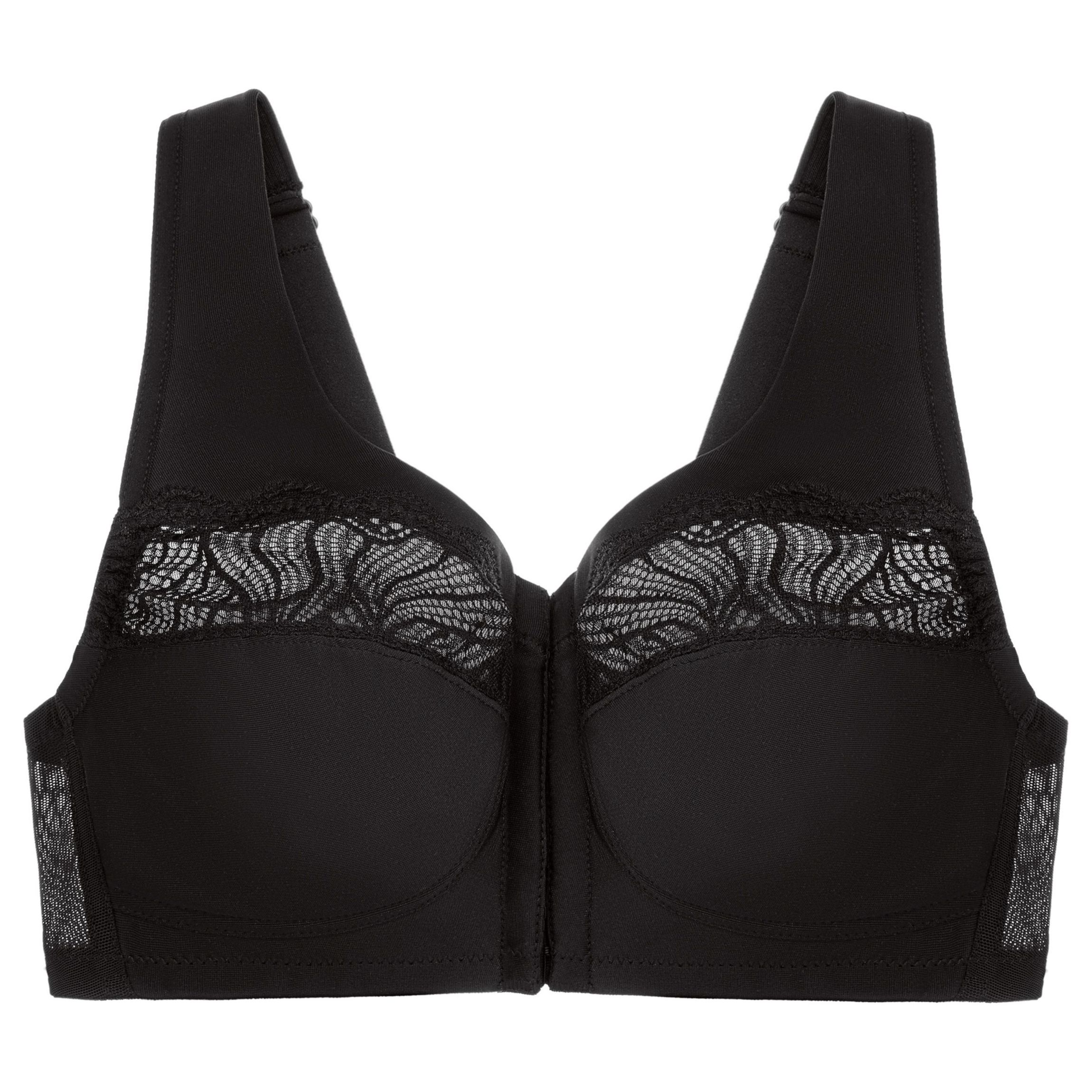 Full Figure Plus Size MagicLift Natural Shape Front-Closure Bra Wirefree #1210