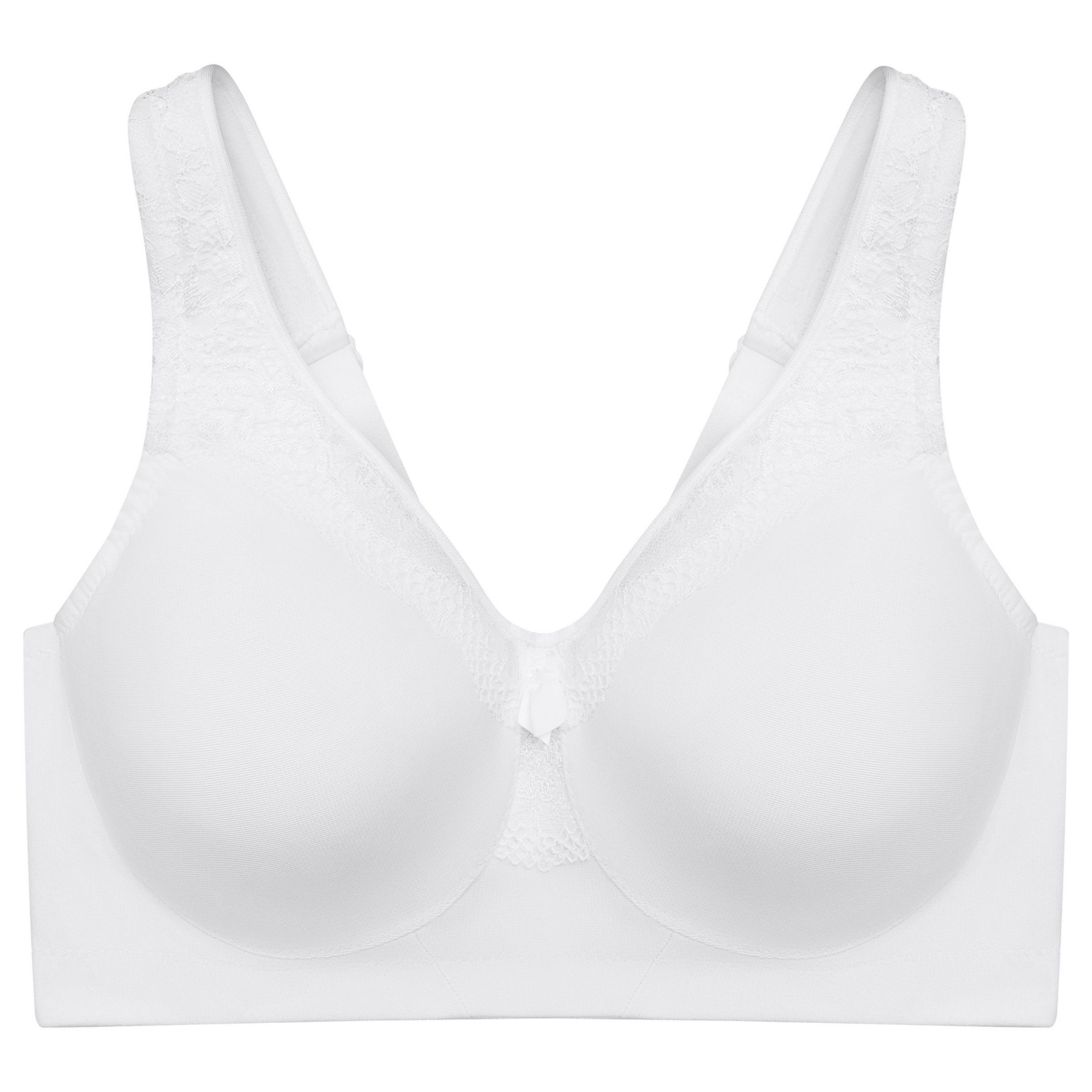 Full Figure Plus Size MagicLift Seamless Firm Support Bra Wirefree #1007