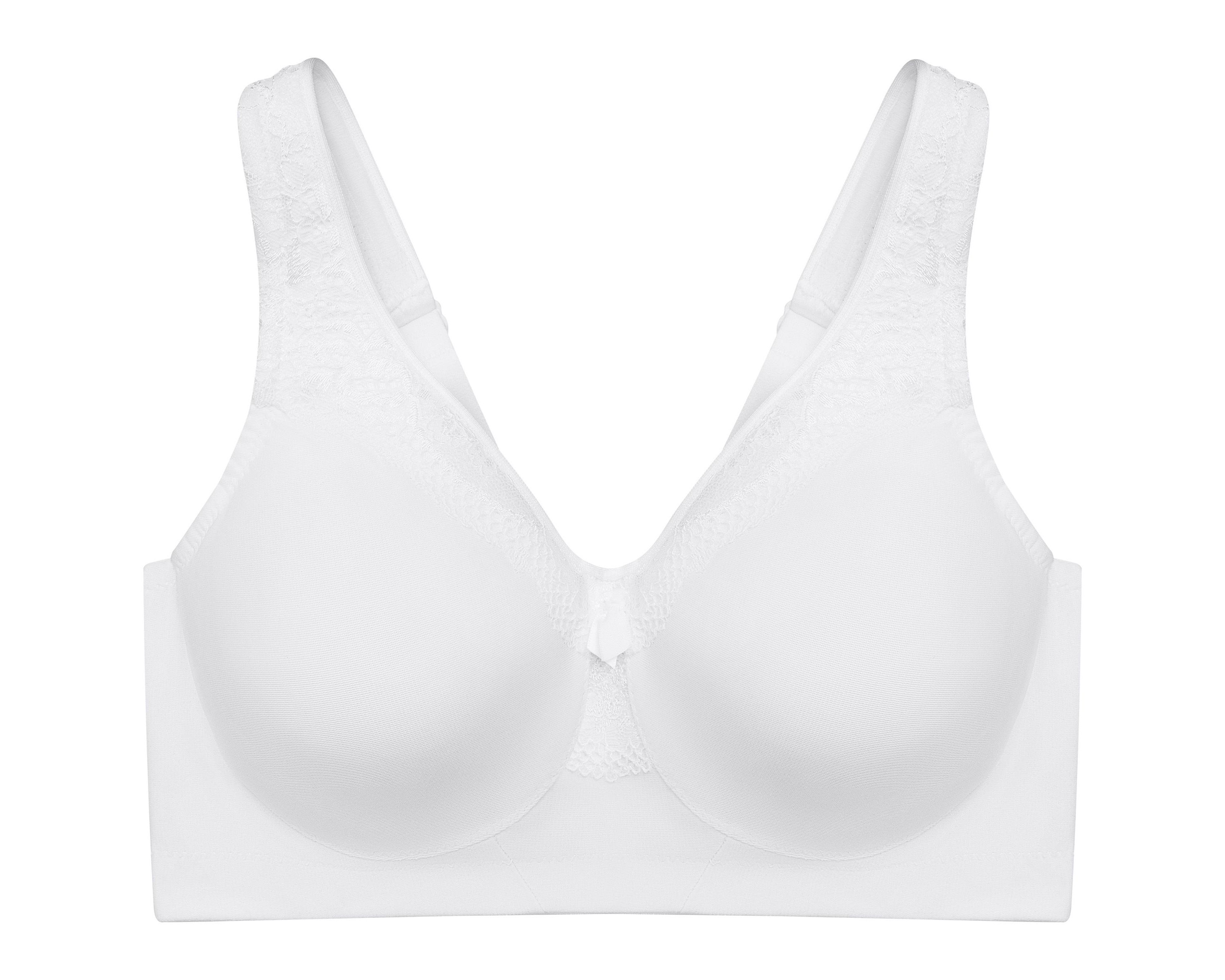 Full Figure Plus Size MagicLift Seamless Firm Support Bra Wirefree #1007