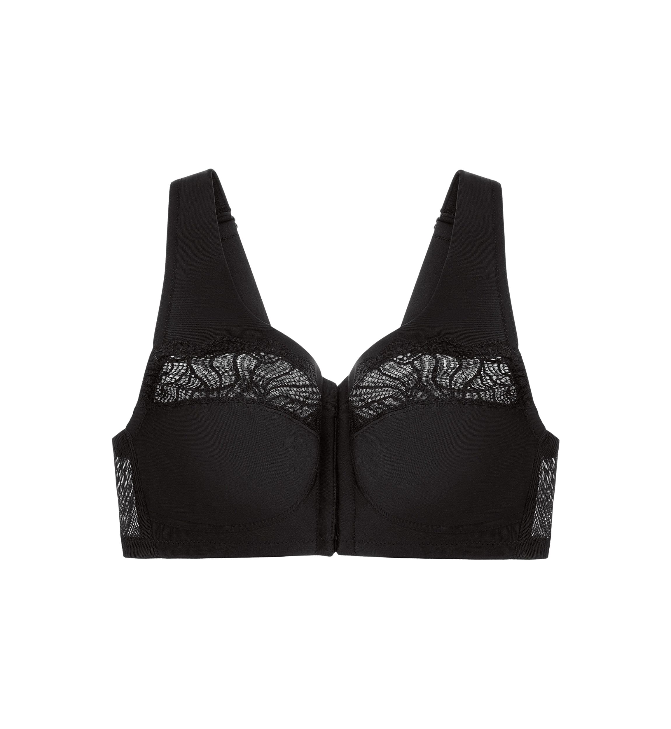 Full Figure Plus Size MagicLift Natural Shape Front-Closure Bra Wirefree #1210