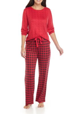 New Directions® Women's 3 Piece Folded Pajama Set | belk