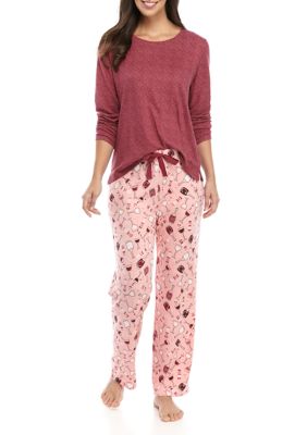 New Directions® Women's 3 Piece Folded Pajama Set | belk