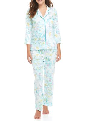 Kim Rogers® 2 Piece Printed Pajama Set | belk