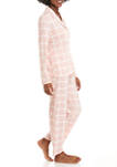 2-Piece 3/4 Notch Lush Luxe Pajama Set