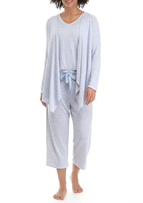 WhisperLuxe 3-Piece Pajama Set 