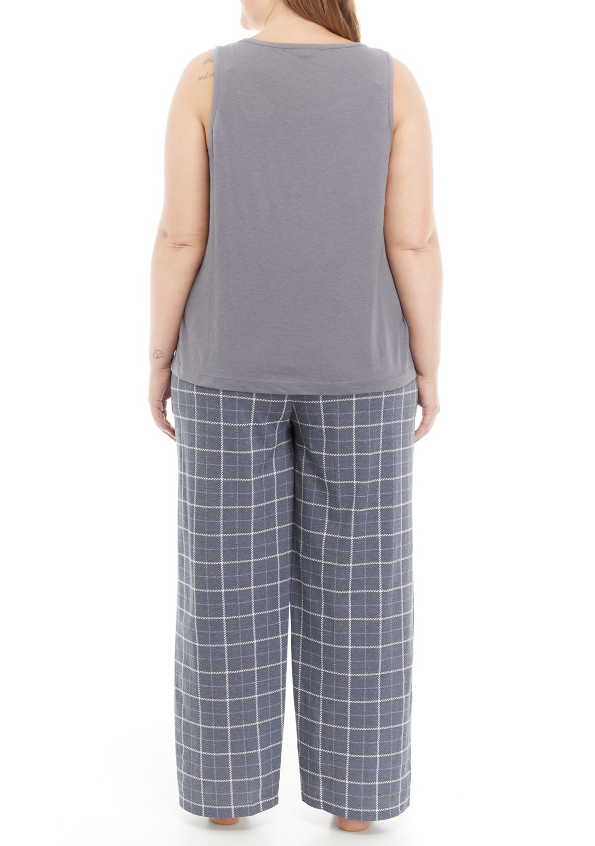 Plus Size 3-Piece Pajama Set