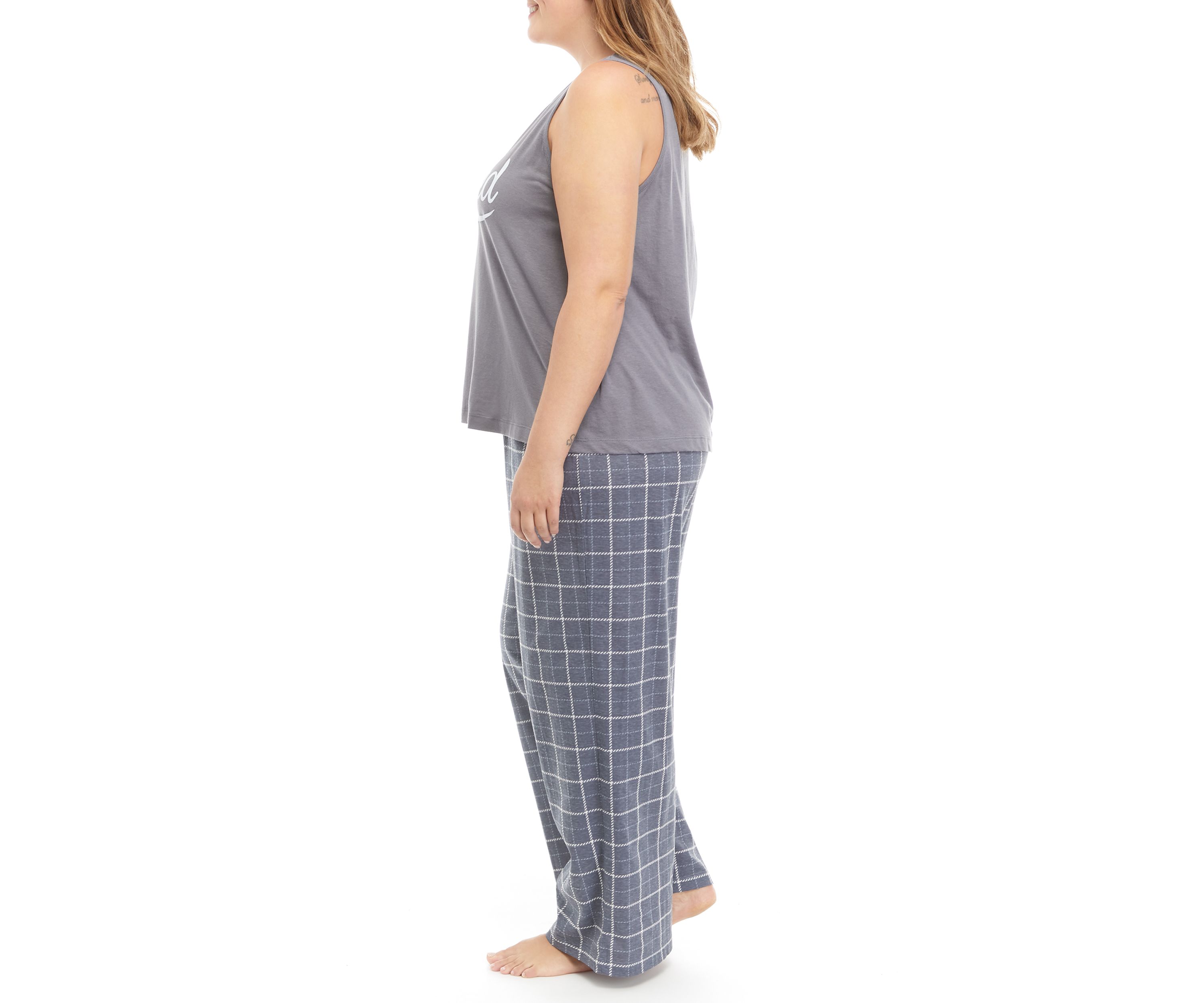 Plus Size 3-Piece Pajama Set