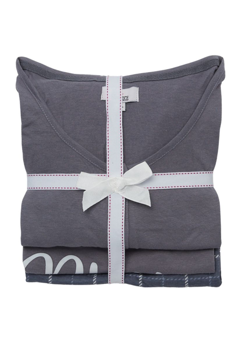 Plus Size 3-Piece Pajama Set