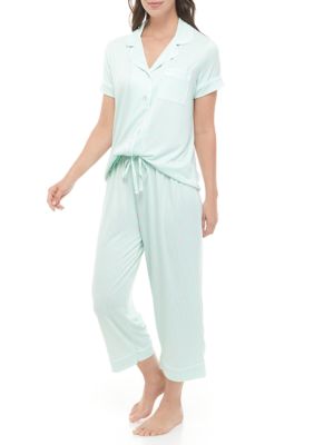 Kim Rogers Notch Pajama Set belk