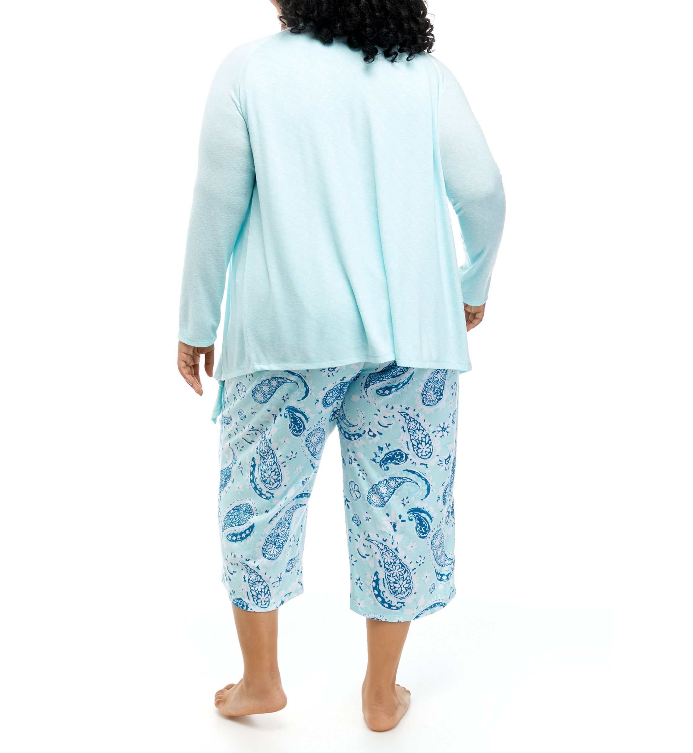 Plus Size WhisperLuxe 3-Piece Pajama Set