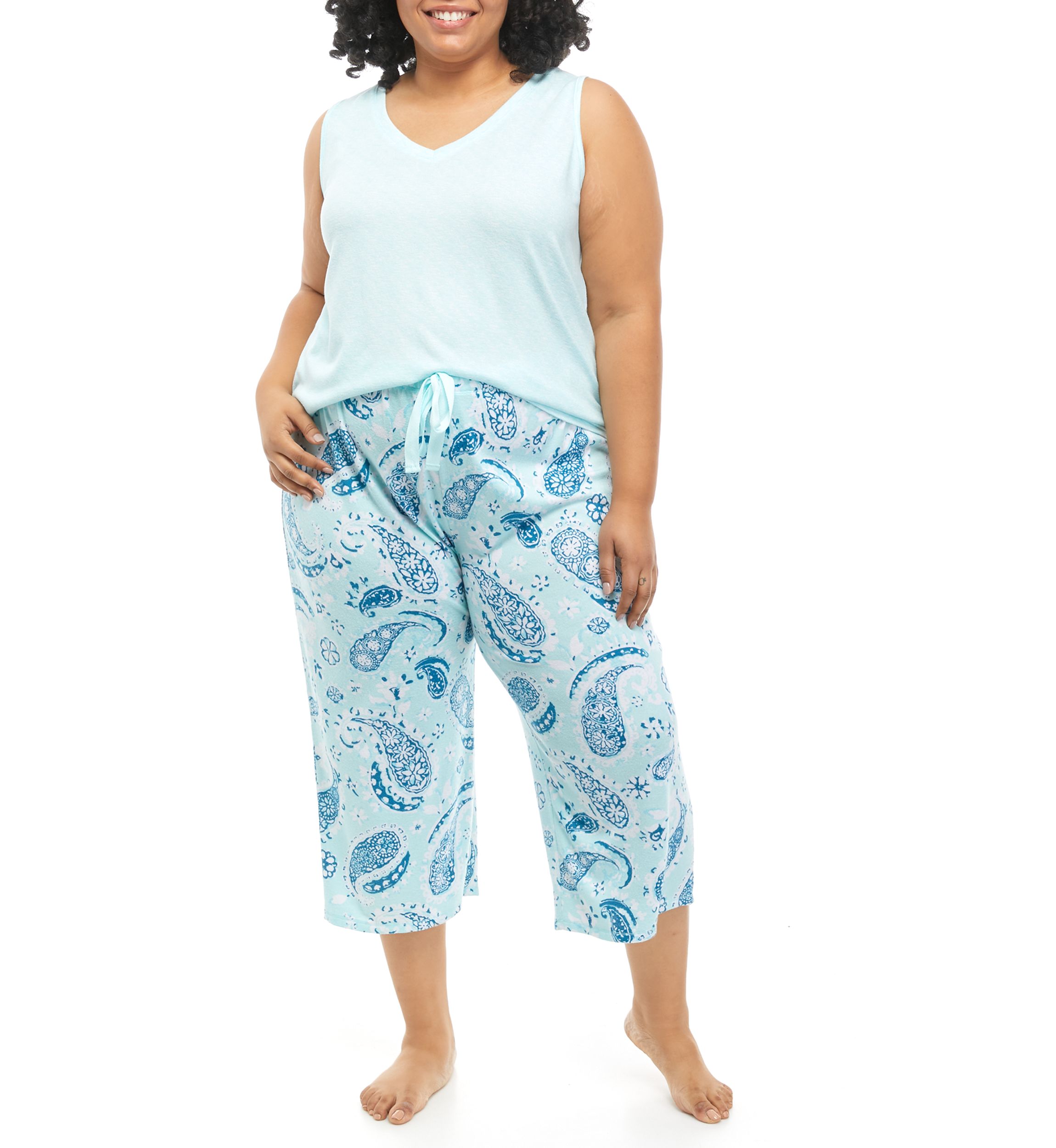 Plus Size WhisperLuxe 3-Piece Pajama Set
