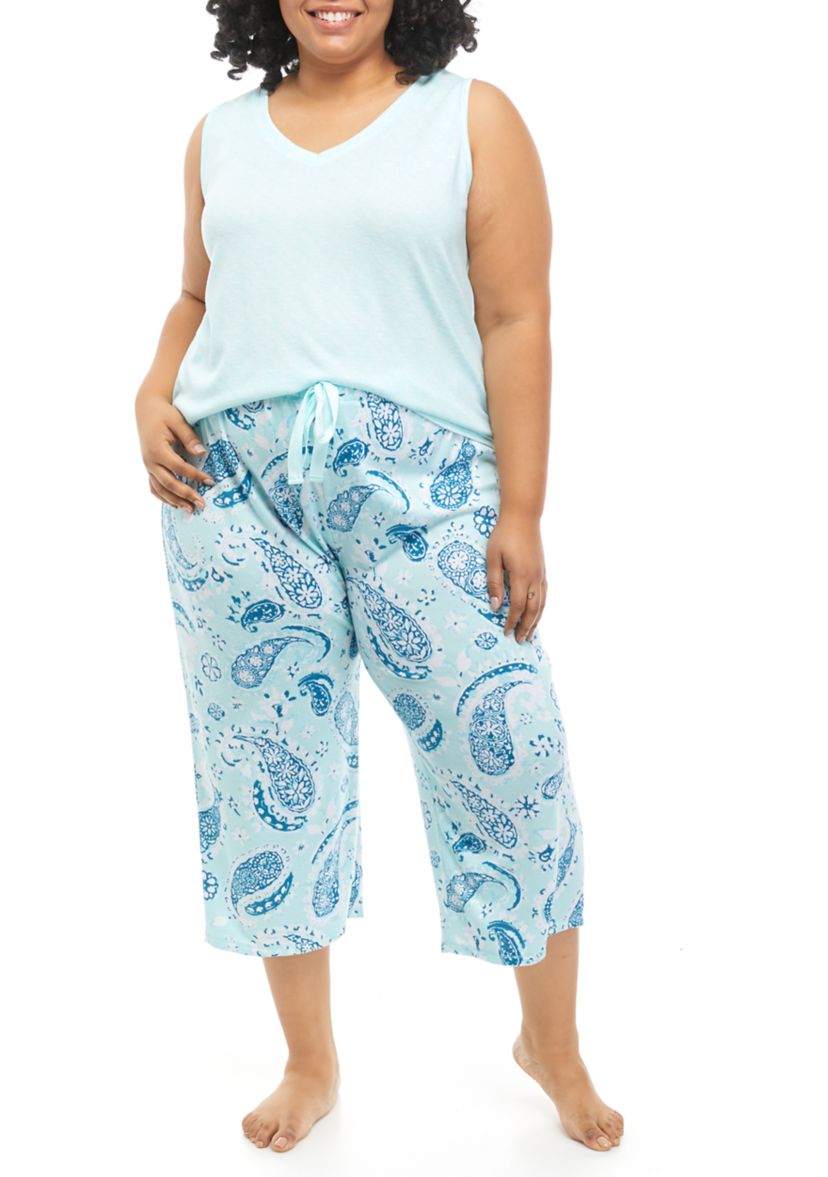 Plus Size WhisperLuxe 3-Piece Pajama Set