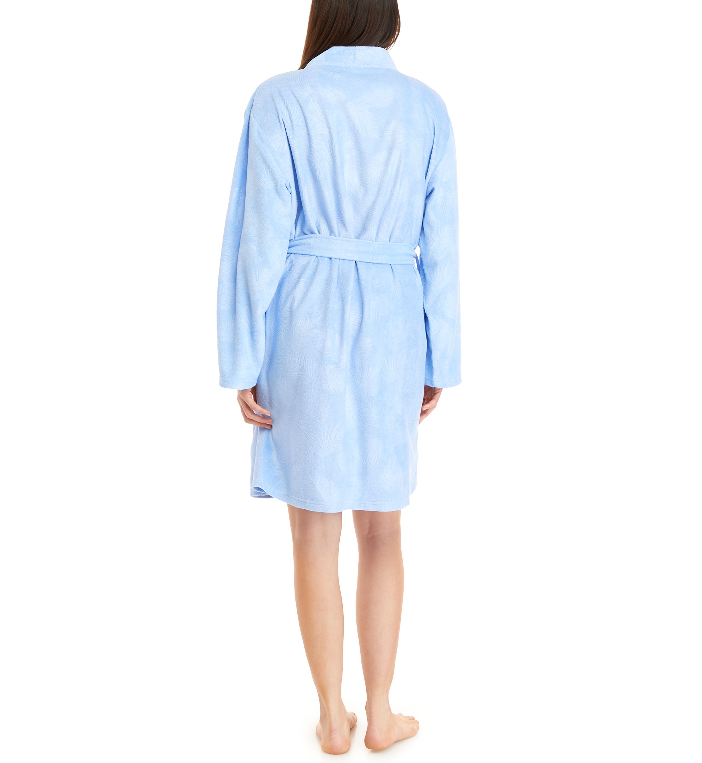 Womens Embossed Terry Robe