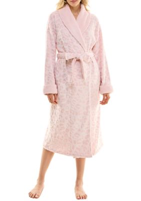 L/XL Terry Cloth Solid Bathrobe White - Linum Home Textiles