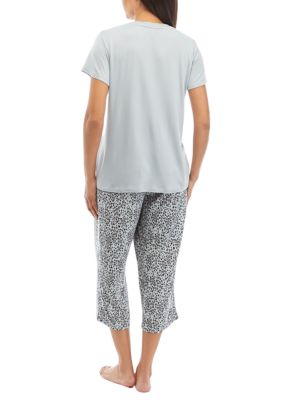 Kim Rogers Women s Whisper Luxe Printed Pajama Set belk