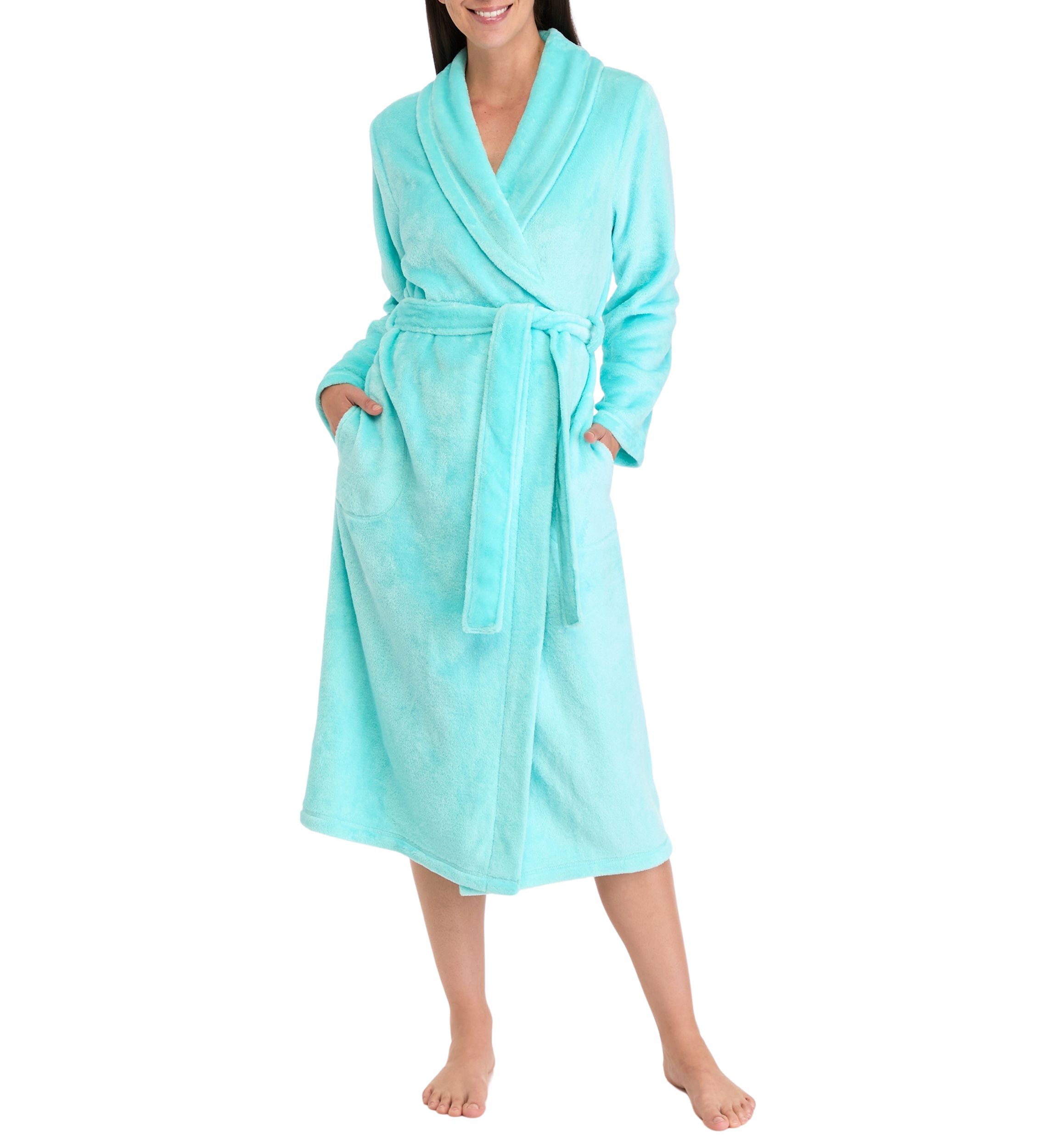 Folded Plush Robe 
