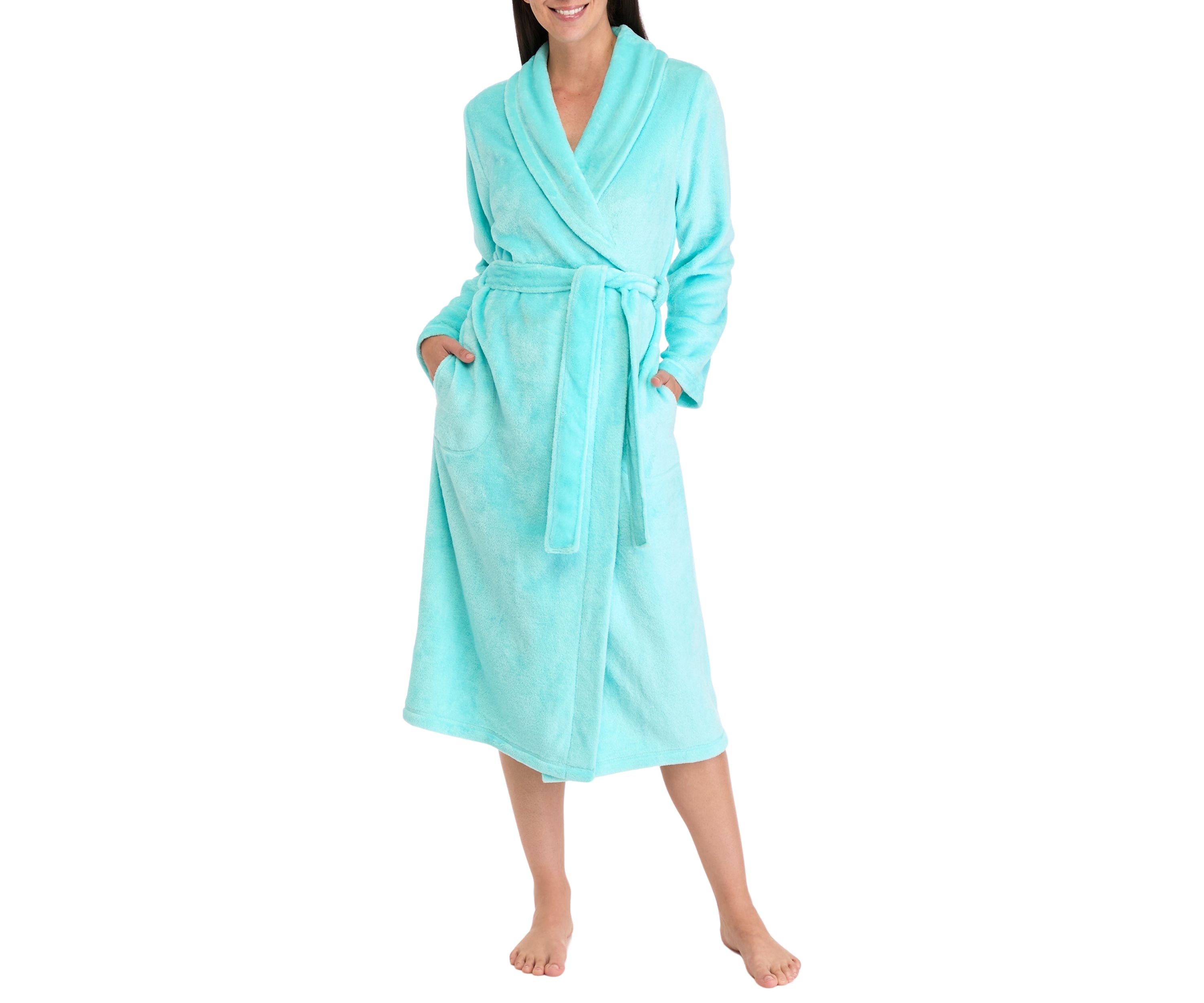 Folded Plush Robe 