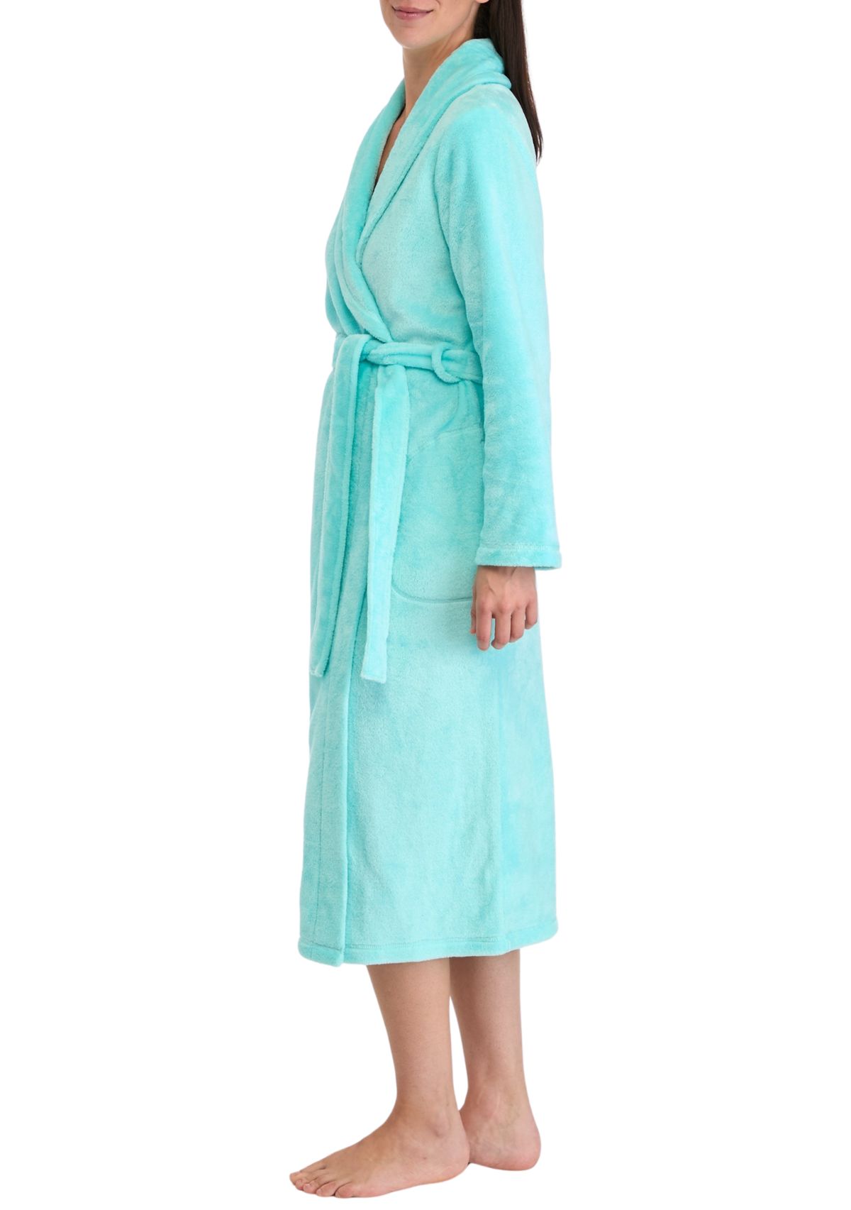 Folded Plush Robe 