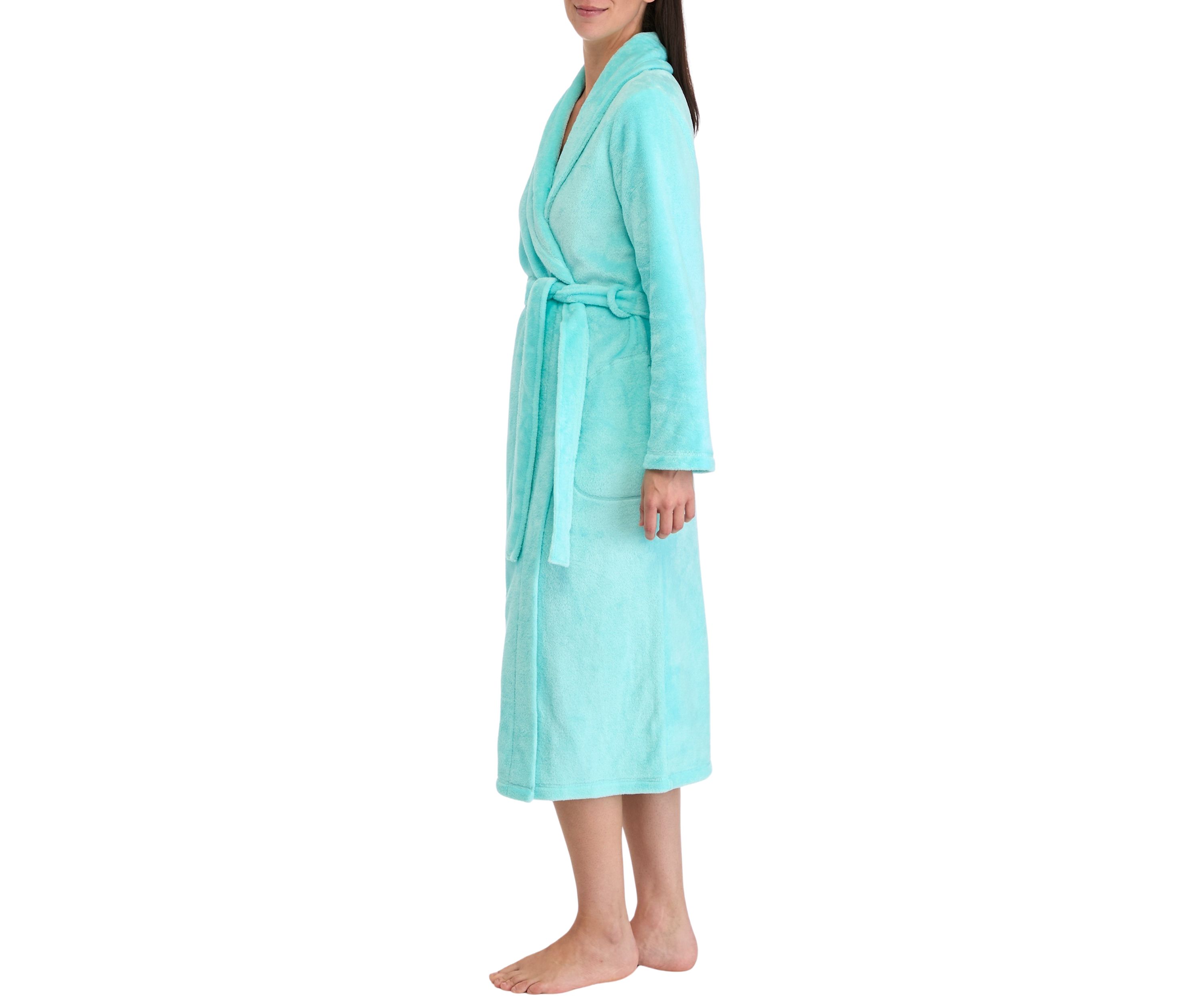 Folded Plush Robe 