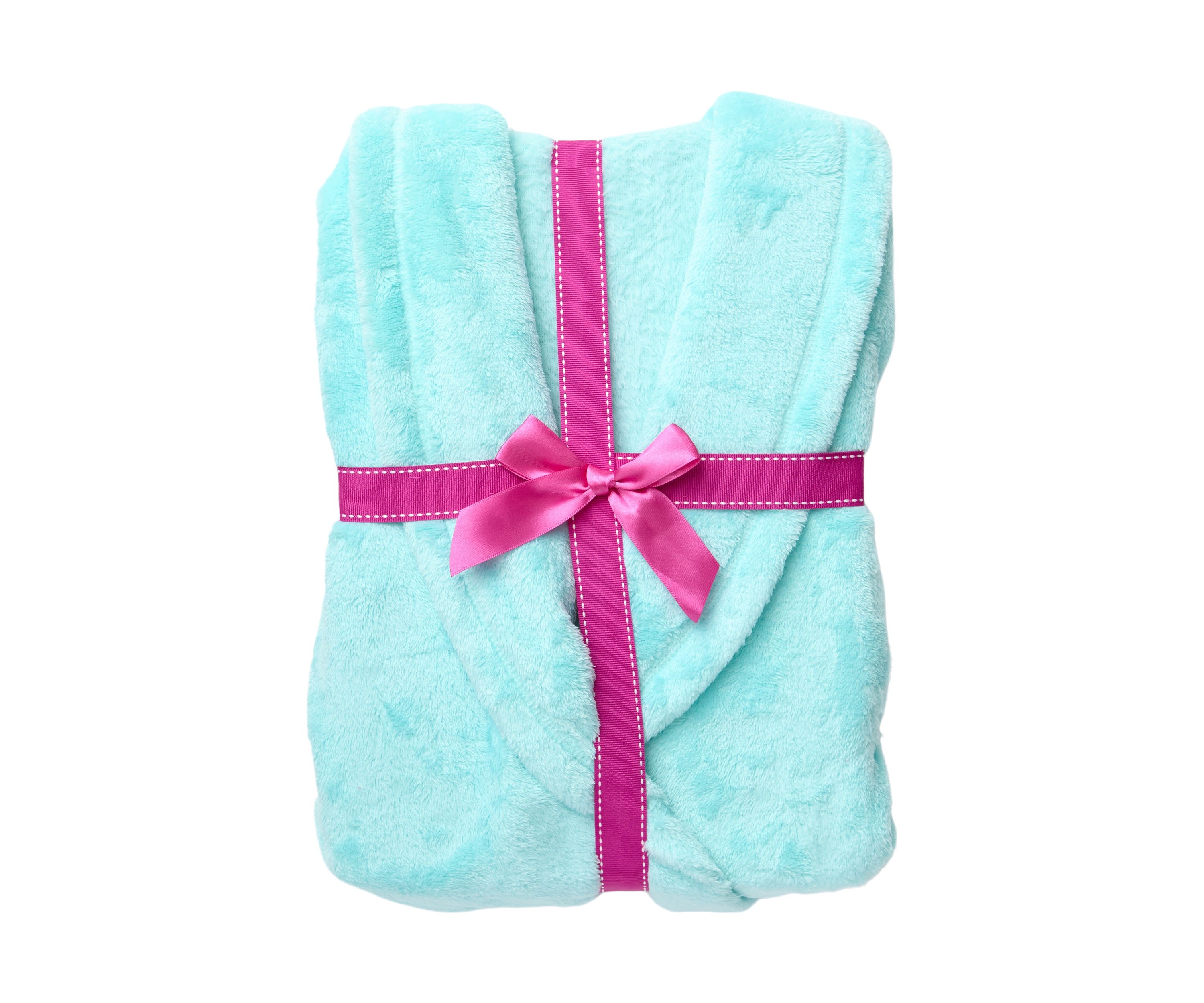 Folded Plush Robe 